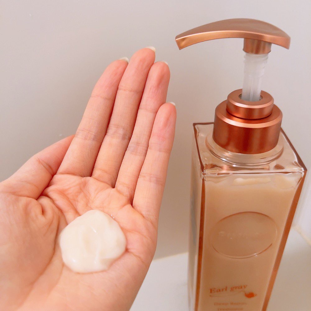 プルント ディープリペアペアセット アールグレイ N/Purunt./市販シャンプーを使ったクチコミ（3枚目）