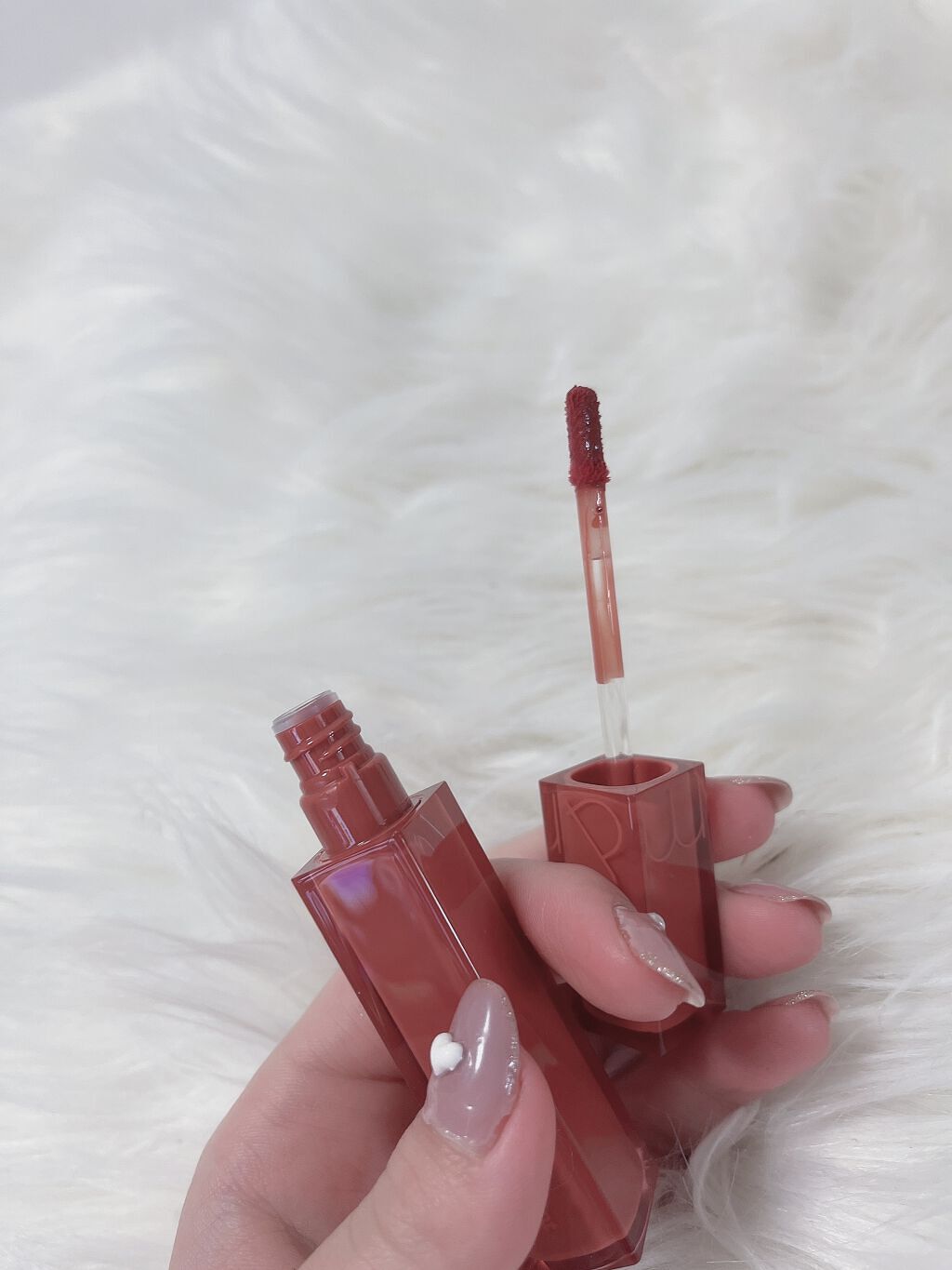 デュイフルウォーターティント/rom&nd/リップティントを使ったクチコミ（2枚目）