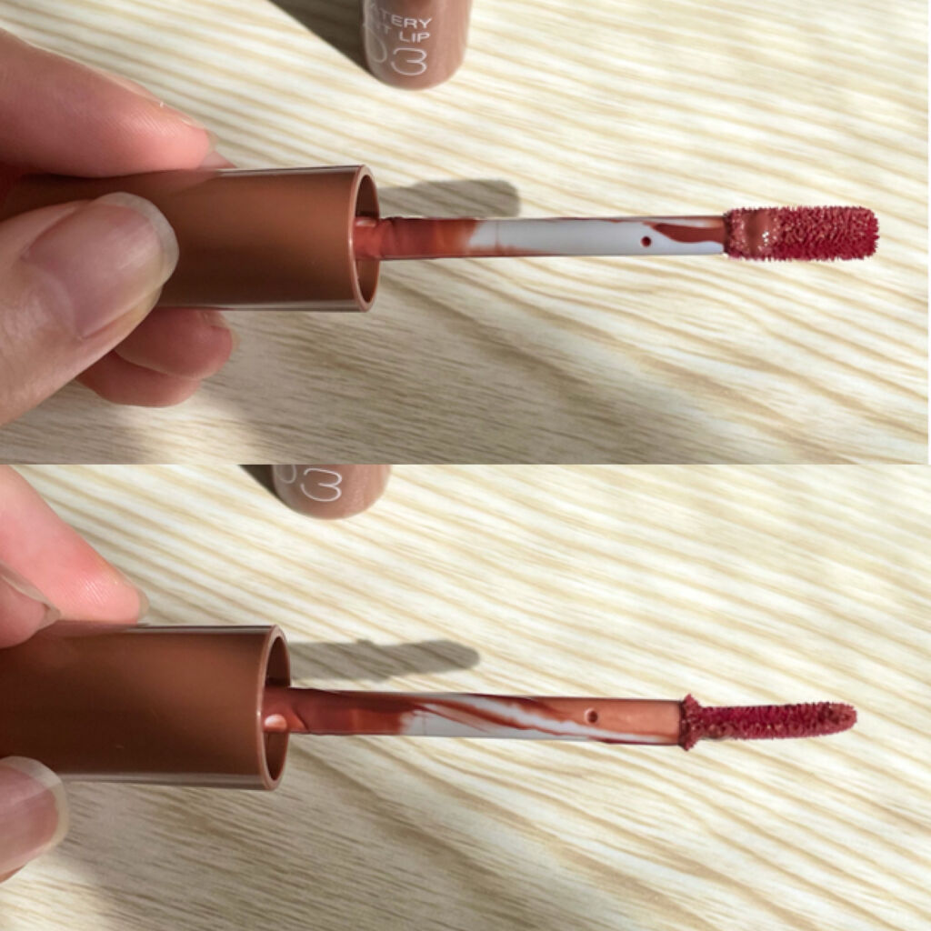 ウォータリーティントリップ/CEZANNE/リップティントを使ったクチコミ（2枚目）