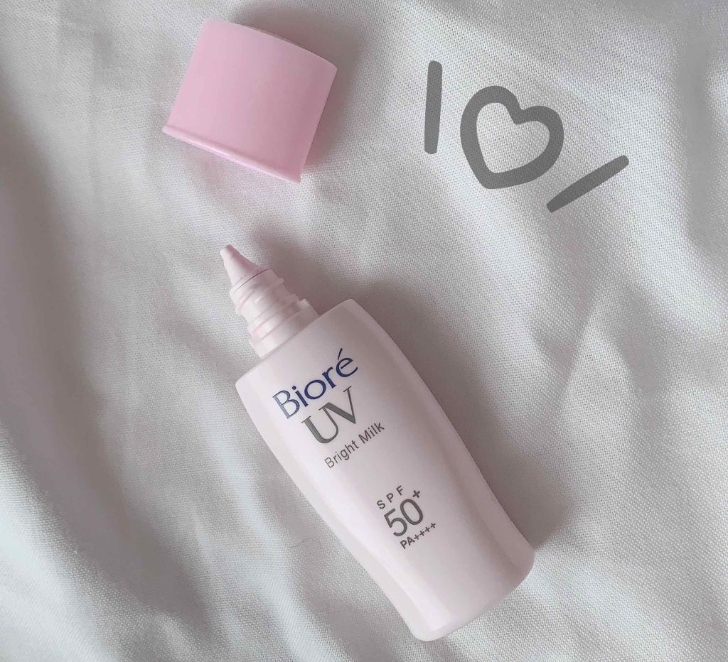 ビオレUV さらさらブライトミルク SPF50+/ビオレ/日焼け止めミルクを使ったクチコミ（3枚目）