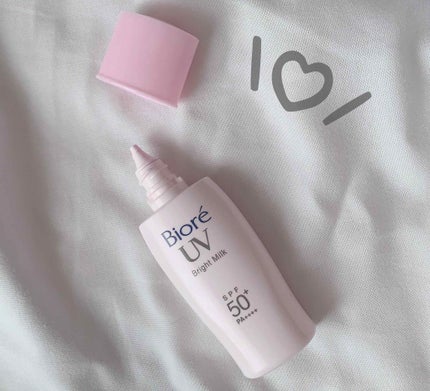 ビオレUV さらさらブライトミルク SPF50+/ビオレ/日焼け止めミルクを使ったクチコミ(3枚目)