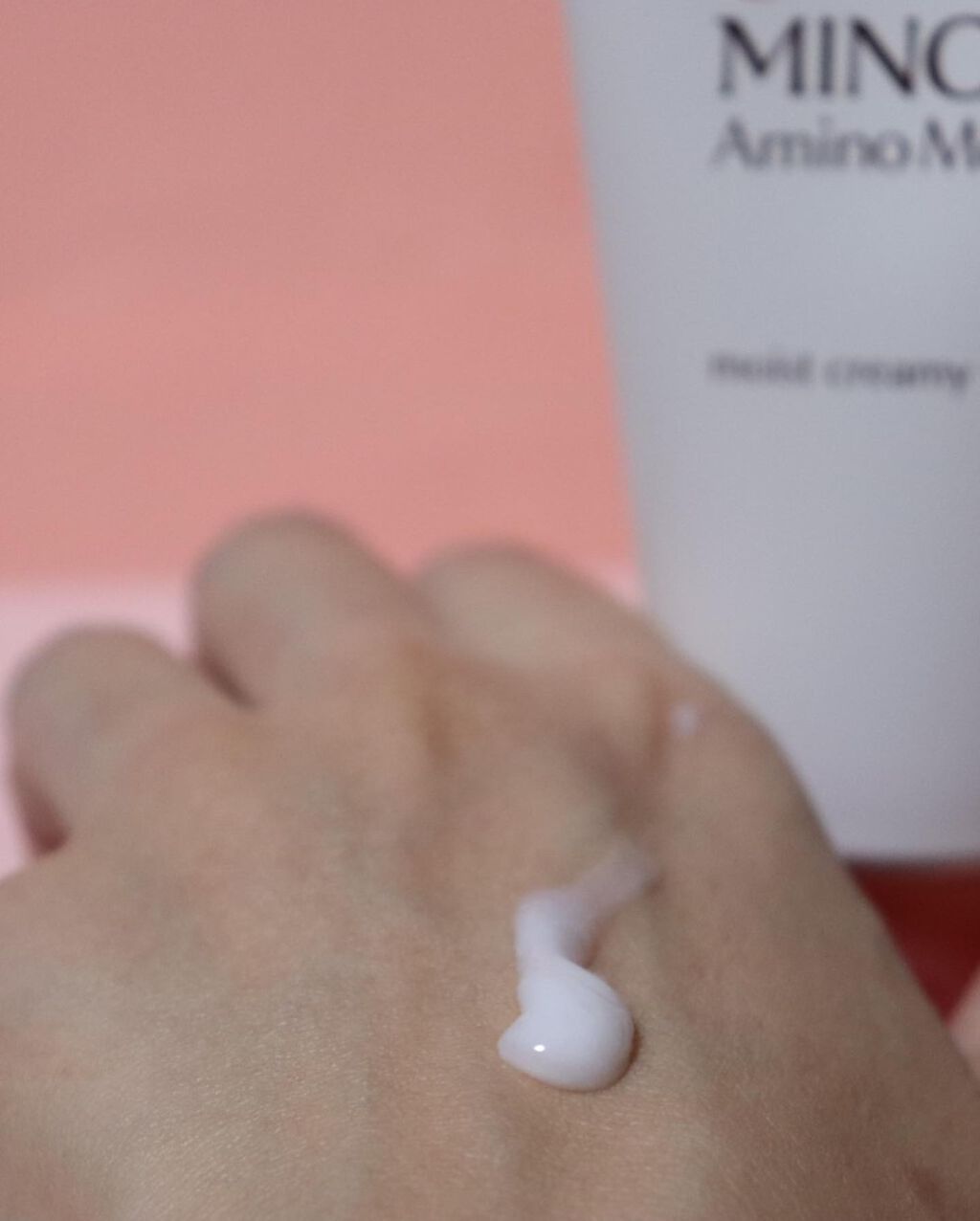 アミノモイスト モイストクリーミィ ウォッシュ/ミノン/洗顔フォームを使ったクチコミ（2枚目）