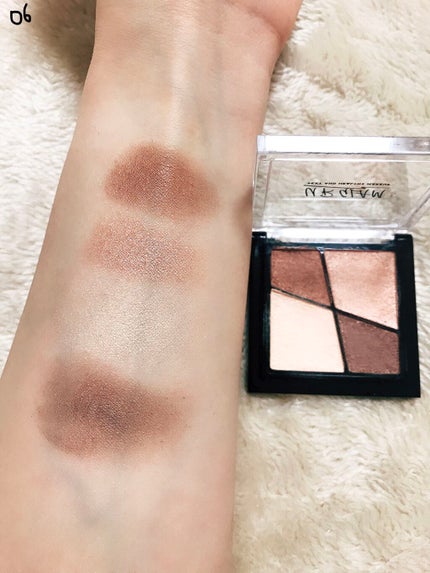 UR GLAM VELVET EYE COLOR PALETTE/U R GLAM/アイシャドウパレットを使ったクチコミ(4枚目)