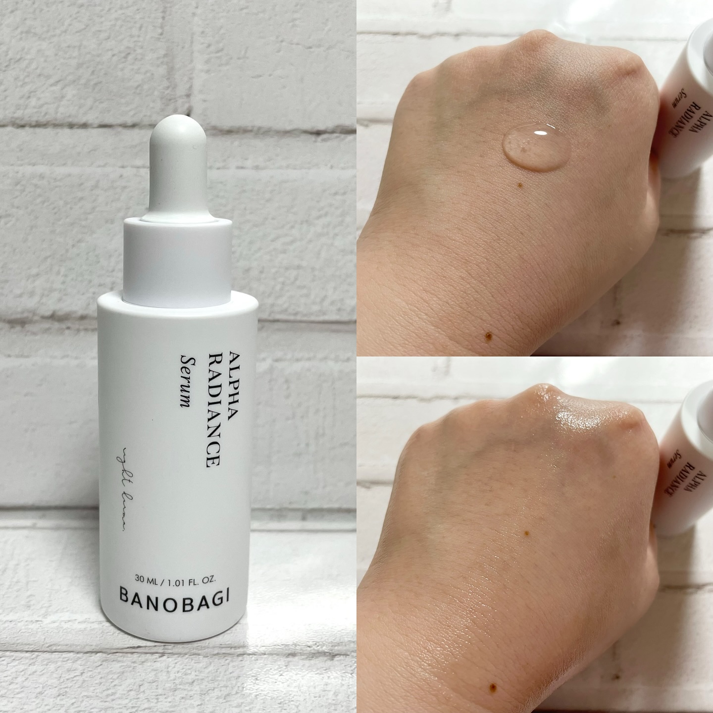 アルファラディアンスメラクリア クリーム/BANOBAGI/フェイスクリームを使ったクチコミ（2枚目）