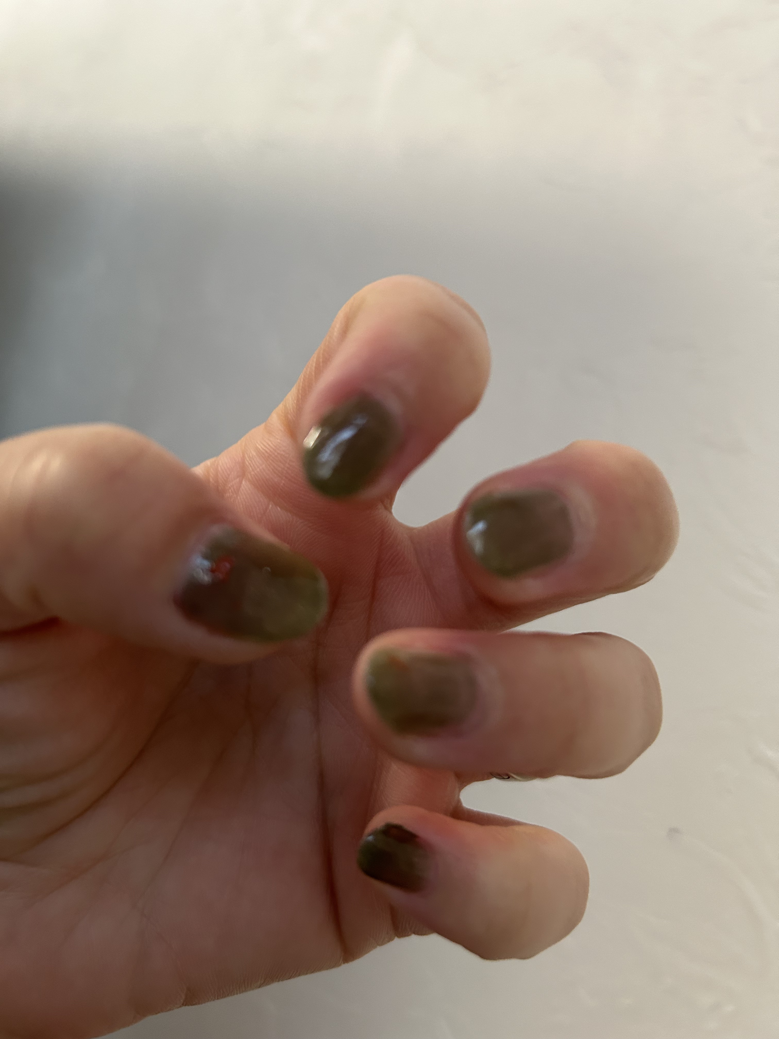 ミニネイル GN05 サイレント アース/パラドゥ/マニキュアを使ったクチコミ（2枚目）