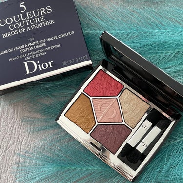 サンク クルール クチュール＜バーズ オブ ア フェザー＞/Dior/パウダーアイシャドウを使ったクチコミ（2枚目）