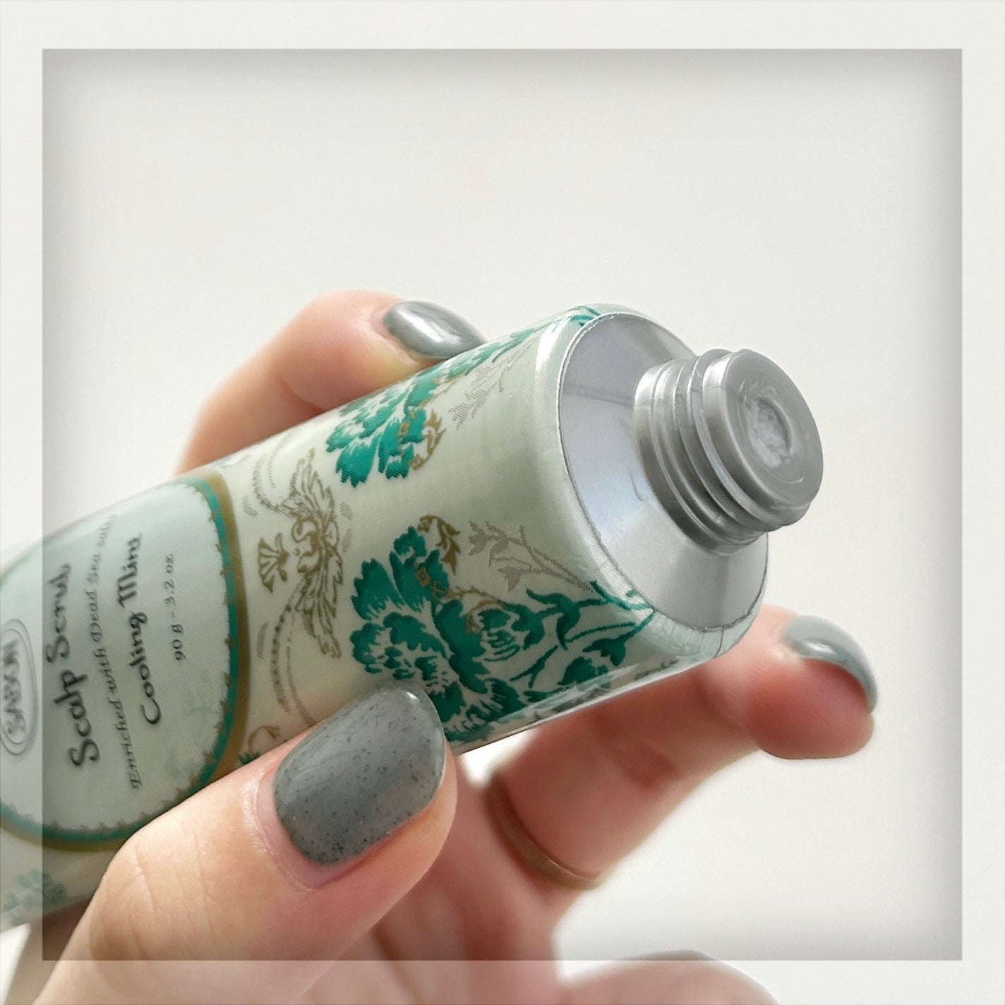 ヘッドスクラブ リフレッシング(ミント)/SABON/ヘッドスクラブを使ったクチコミ(2枚目)