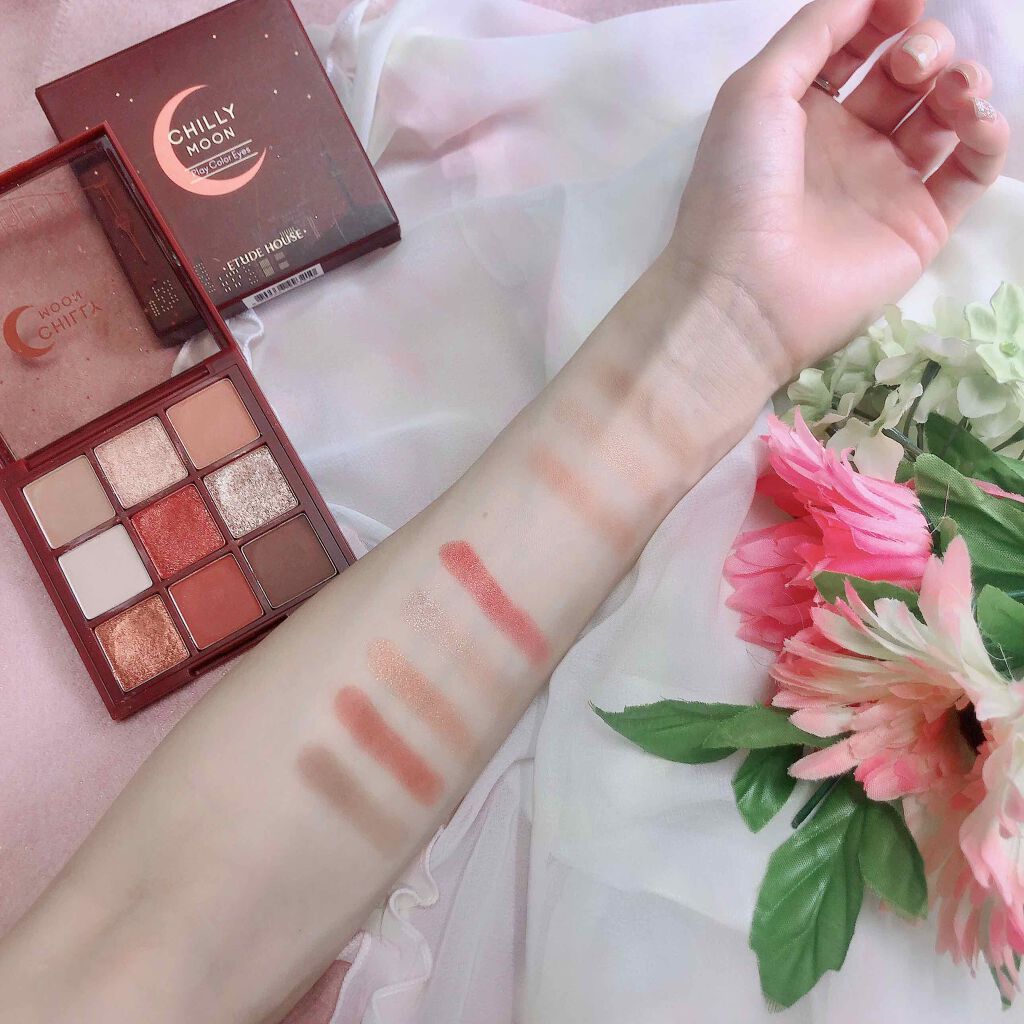 プレイカラーアイズ チリームーン/ETUDE/アイシャドウパレットを使ったクチコミ(2枚目)