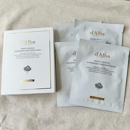 ホワイトトリュフナリシングトリートメントマスク/ダルバ/シートマスク・パックを使ったクチコミ(1枚目)