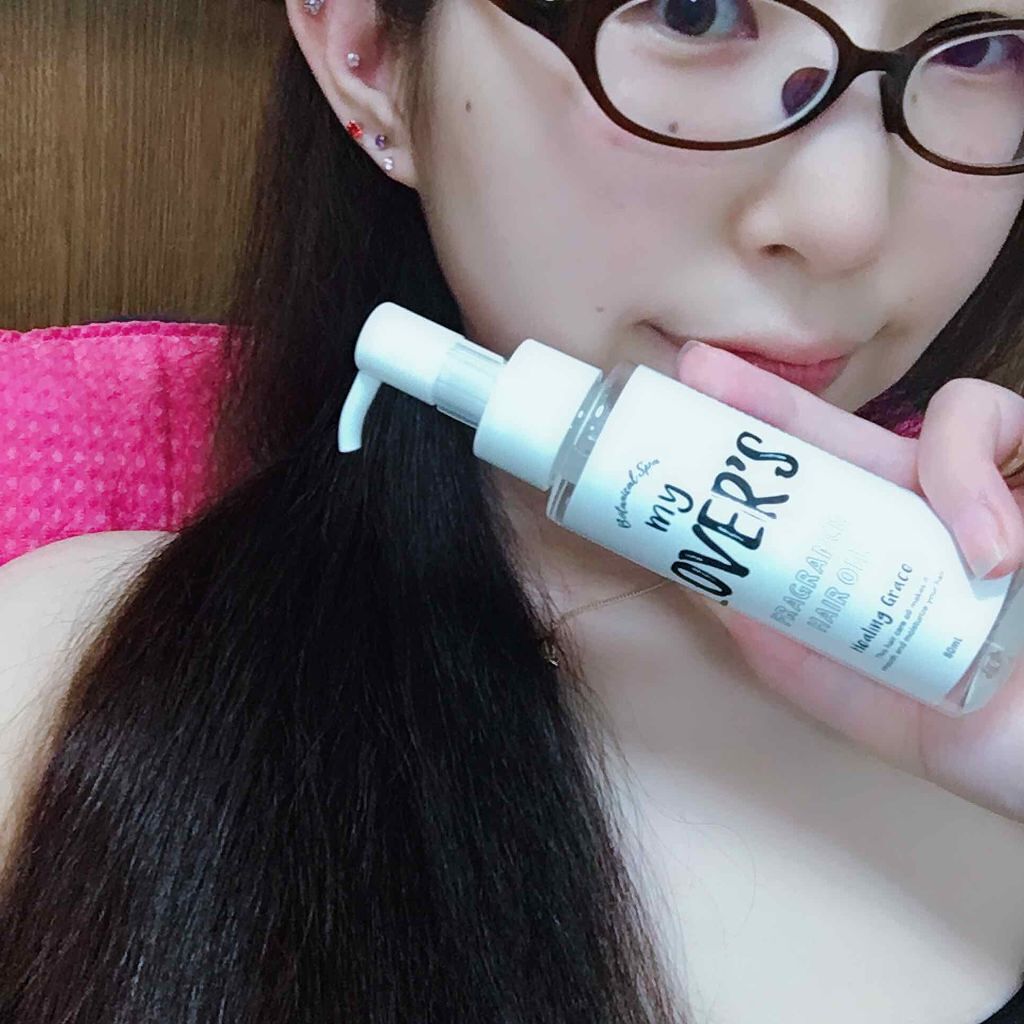 my LOVER'S  ヘアオイル フローラルムスクの香り/my・LOVER'S/ヘアオイルを使ったクチコミ（3枚目）