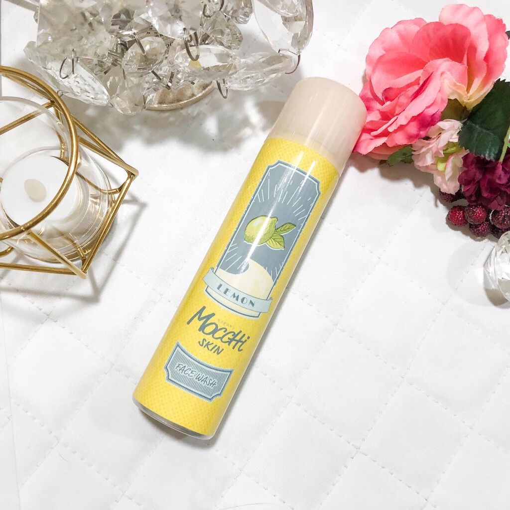 モッチスキン吸着泡洗顔FL(レモン)/MoccHi SKIN/泡洗顔を使ったクチコミ（1枚目）