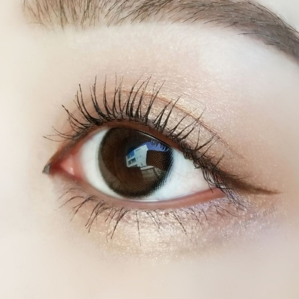 ViVi Ring 1day チョコ/OLENS/ワンデー（１DAY）カラコンを使ったクチコミ（2枚目）