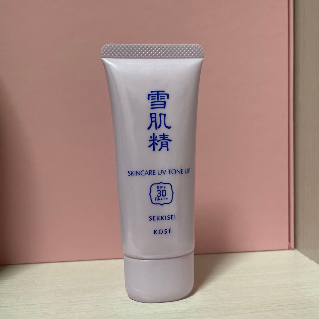 スキンケア UV トーンアップ/雪肌精/化粧下地を使ったクチコミ(1枚目)