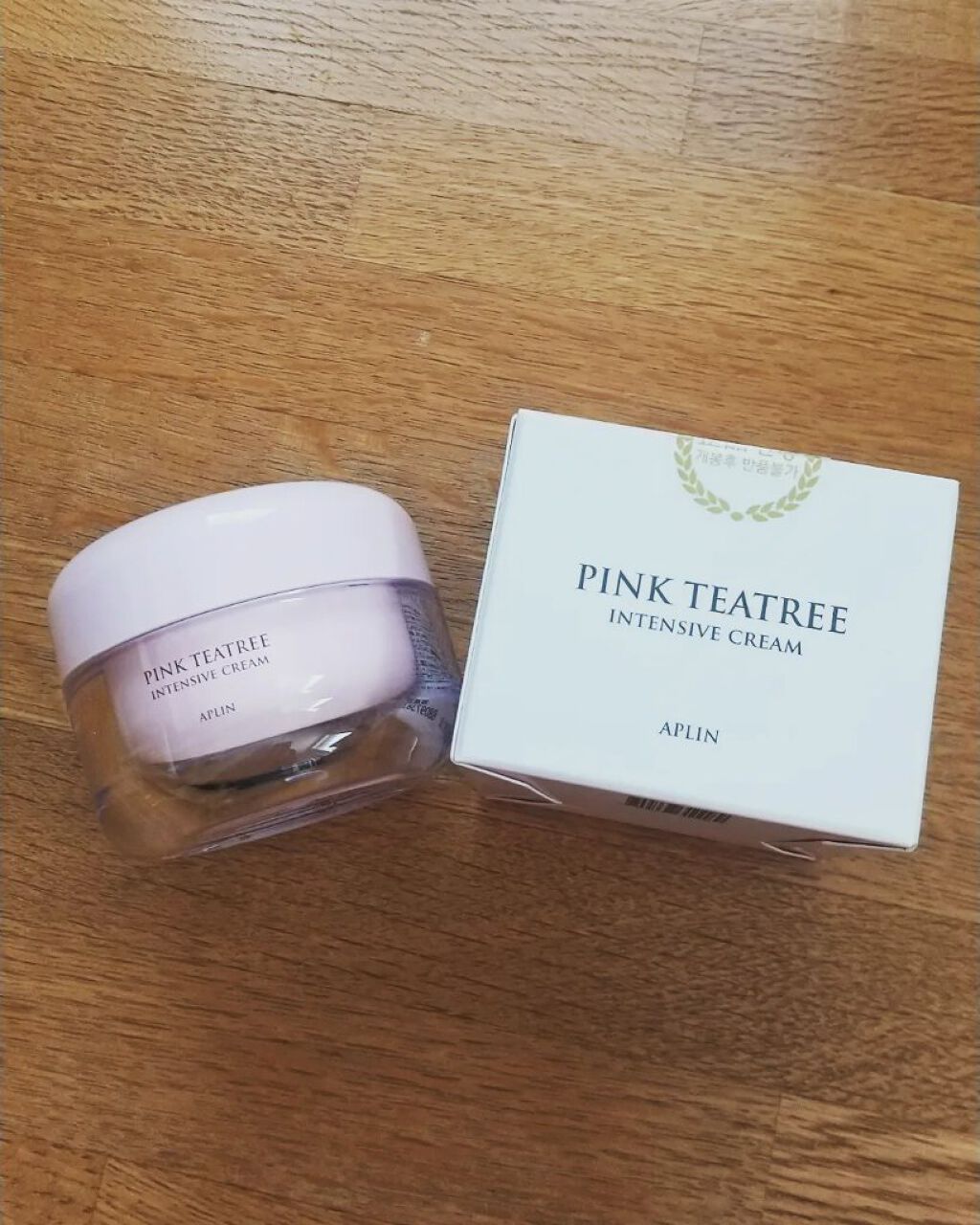 ピンクティーツリークリーム/APLIN/フェイスクリームを使ったクチコミ（1枚目）