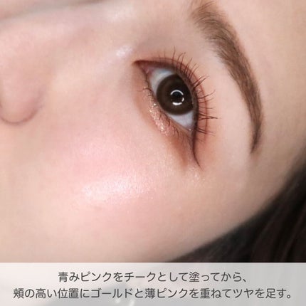 キャットハイライティングブラッシュ/ZEESEA/パウダーハイライトを使ったクチコミ(5枚目)