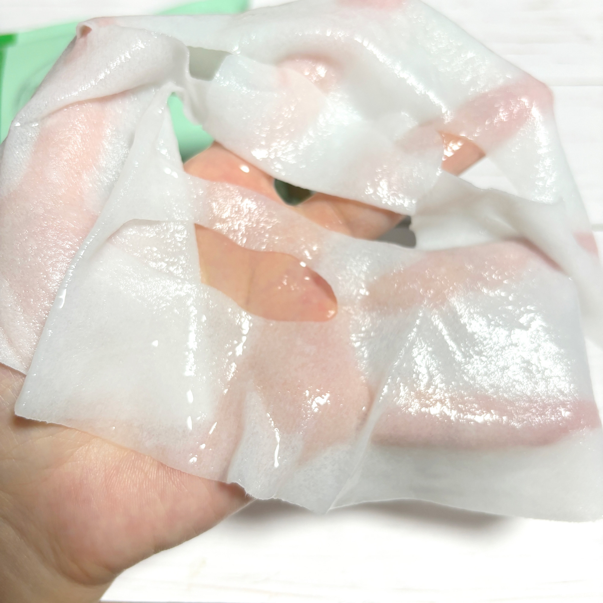 原液美容100マスク アゼライン酸&ＶＣ/ONE STONE TWO BIRDS/シートマスク・パックを使ったクチコミ（3枚目）