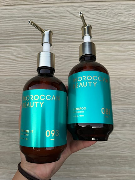 ディープモイスト シャンプー/ ヘアトリートメント/モロッカンビューティ/市販シャンプーを使ったクチコミ(1枚目)