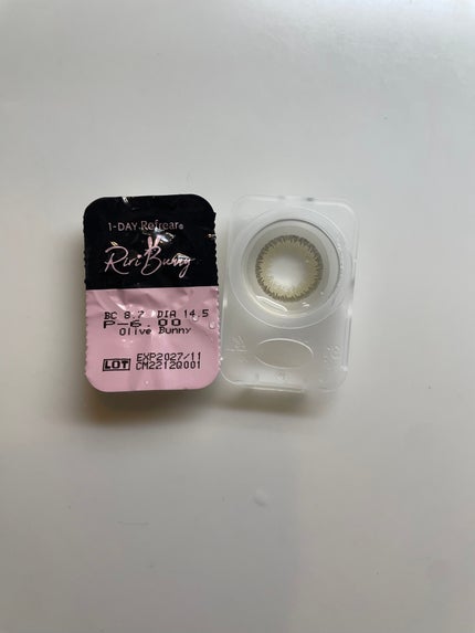 ワンデーリフレア リリバニー/Refrear/ワンデー(1DAY)カラコンを使ったクチコミ(1枚目)
