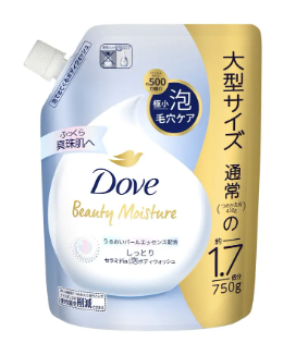 ビューティーモイスチャー 泡ボディウォッシュ しっとり 詰替え用 750g