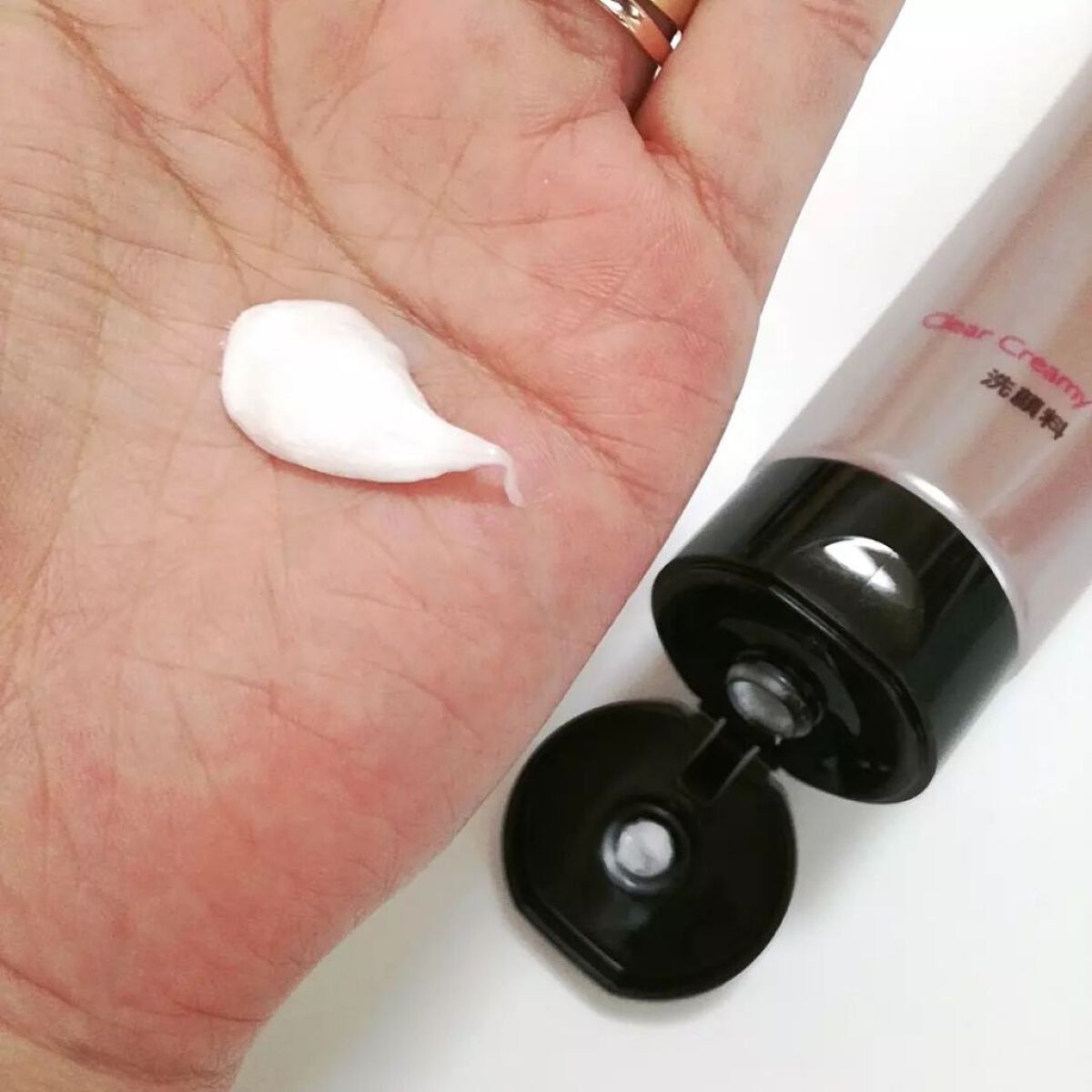 クリア クリーミーウォッシュ/BRIGHTAGE/洗顔フォームを使ったクチコミ（3枚目）