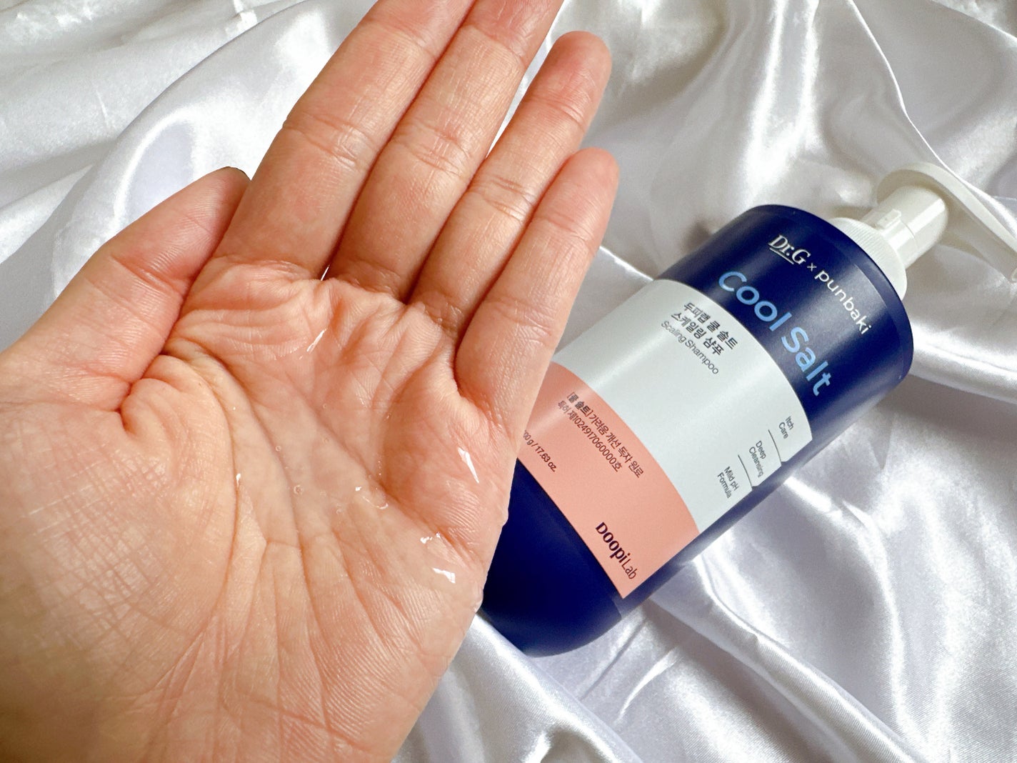 クールソルトスケーリングシャンプー/クールソルトスカルプトリートメント/Dr.G/市販シャンプーを使ったクチコミ(2枚目)