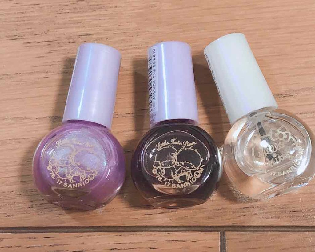 サンリオネイル/DAISO/マニキュアを使ったクチコミ（2枚目）