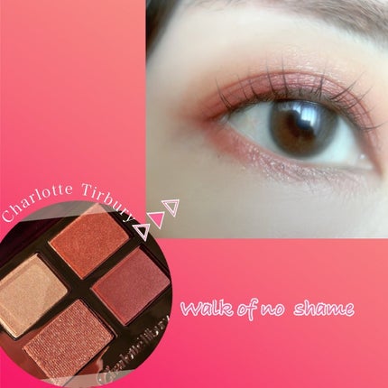 Charlotte Tilbury ラグジュアリー パレット アイシャドウのクチコミ「シンプルにピンク🎀𓂃🫧
.
.
@charlottetilbury 
#walkofnosh.....」(1枚目)