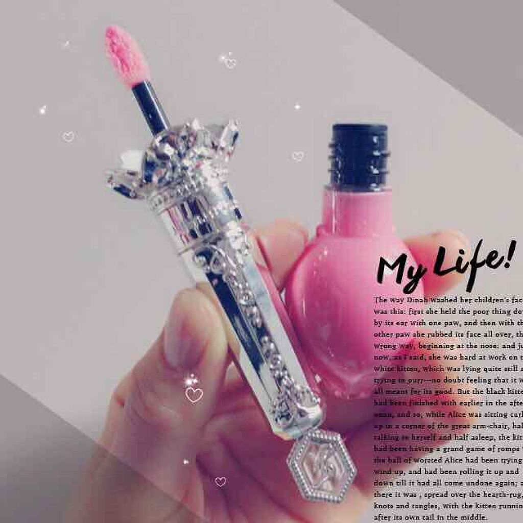 フォーエヴァージューシー オイルルージュ/JILL STUART/口紅を使ったクチコミ(2枚目)