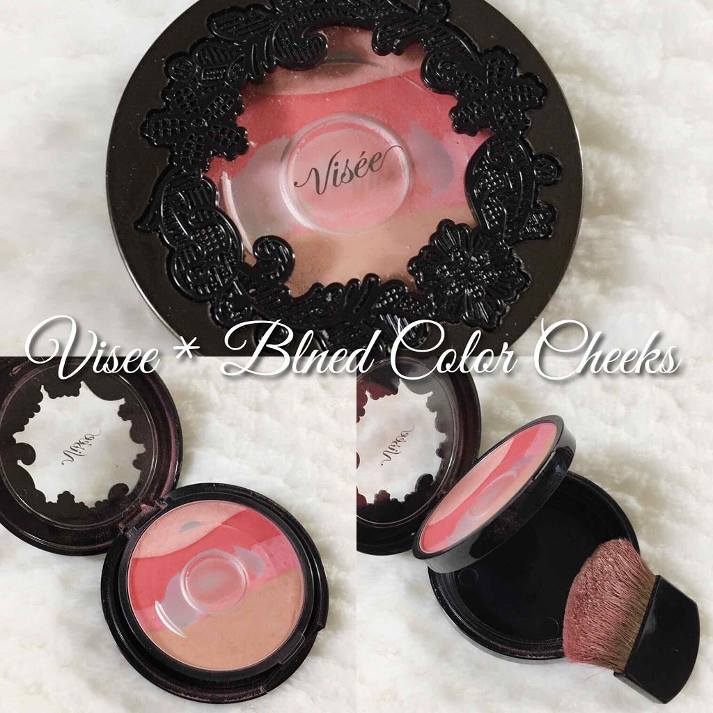 リシェ ブレンドカラーチークス/Visée/パウダーチークを使ったクチコミ（1枚目）