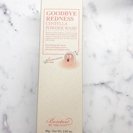 グッバイレッドネス センテラ パウダーウォッシュ 80g/BENTON/洗顔パウダーを使ったクチコミ(2枚目)