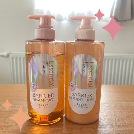 ザビューティ 髪のキメ美容素髪を守る バリアシャンプー/コンディショナー/エッセンシャル/シャンプー・コンディショナーを使ったクチコミ(1枚目)
