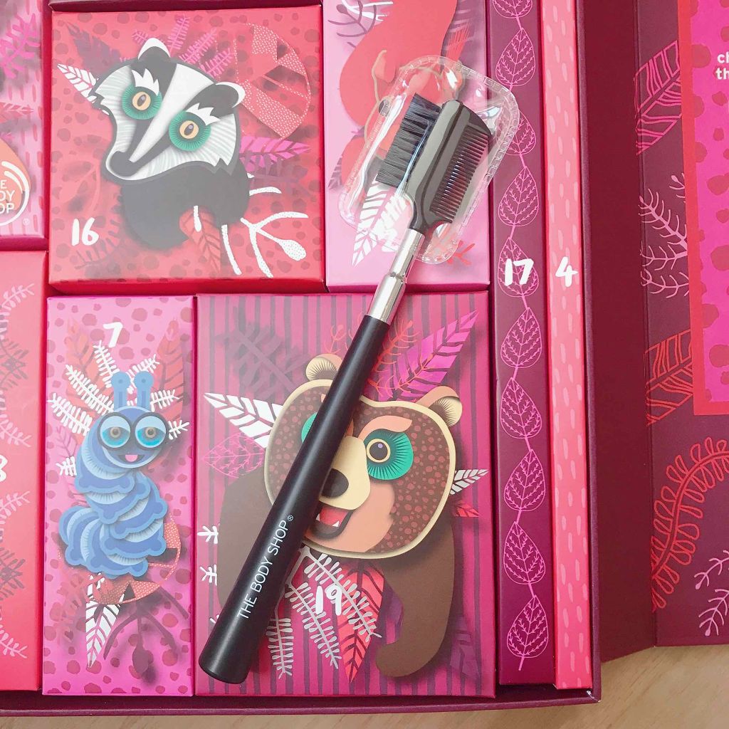 ブロウ&ラッシュコーム/THE BODY SHOP/メイクブラシを使ったクチコミ（1枚目）