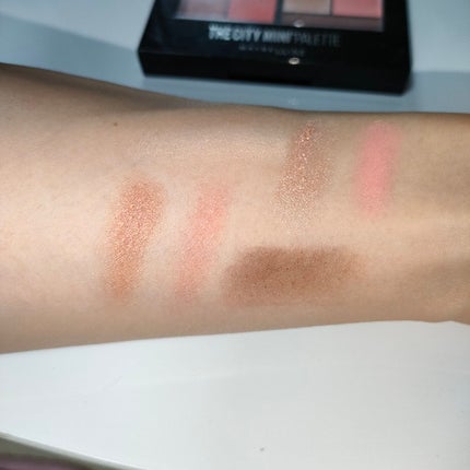 ビッグアイ シャドウ PK-1/MAYBELLINE NEW YORK/アイシャドウパレットを使ったクチコミ(3枚目)