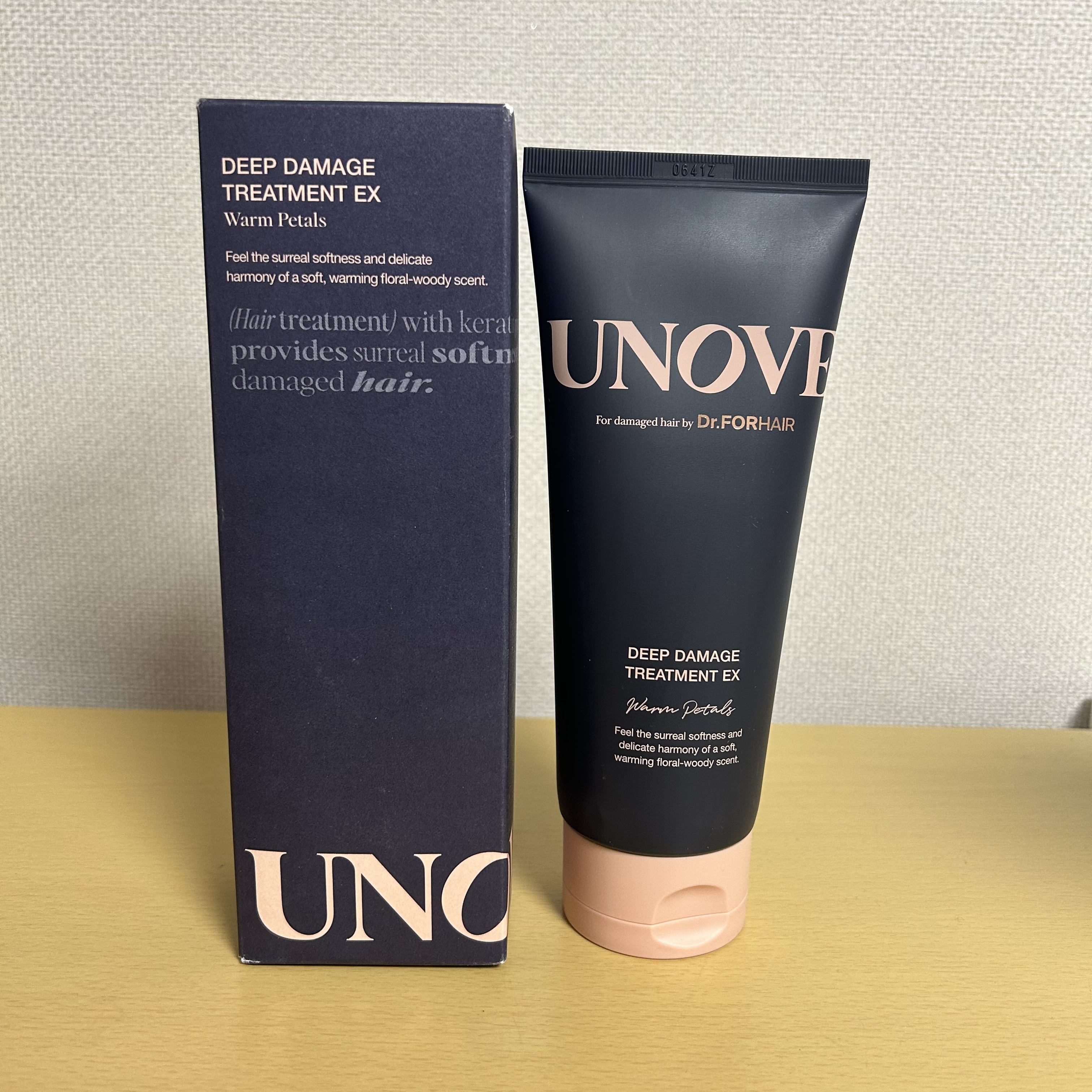 ディープダメージトリートメントEX/UNOVE/洗い流すヘアトリートメントを使ったクチコミ（1枚目）