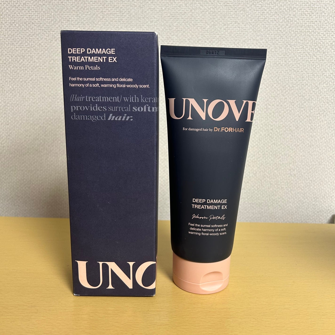 ディープダメージトリートメントEX/UNOVE/洗い流すヘアトリートメントを使ったクチコミ(1枚目)