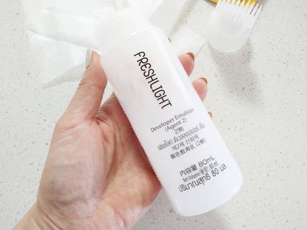 ミルキーヘアカラー/フレッシュライト/ヘアカラーを使ったクチコミ(4枚目)