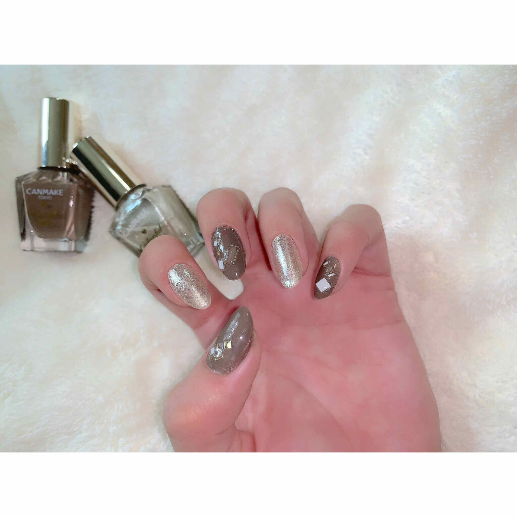 カラフルネイルズ/キャンメイク/マニキュアを使ったクチコミ（3枚目）