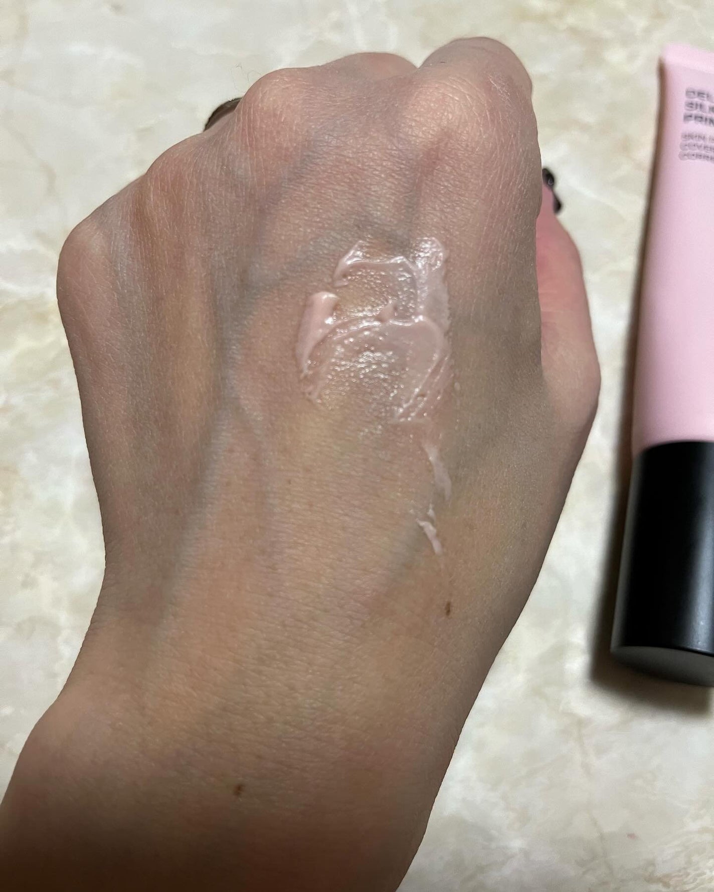 デリケートシルクベールアートプライマー/TFIT/化粧下地を使ったクチコミ(4枚目)