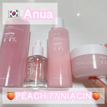 桃77％ナイアシンエッセンストナー 250ml/Anua/化粧水を使ったクチコミ（1枚目）