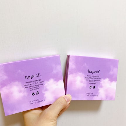 Mood Ever Palette(ムードエバーパレット) 01 ベアライク/hapeaf/アイシャドウパレットの画像