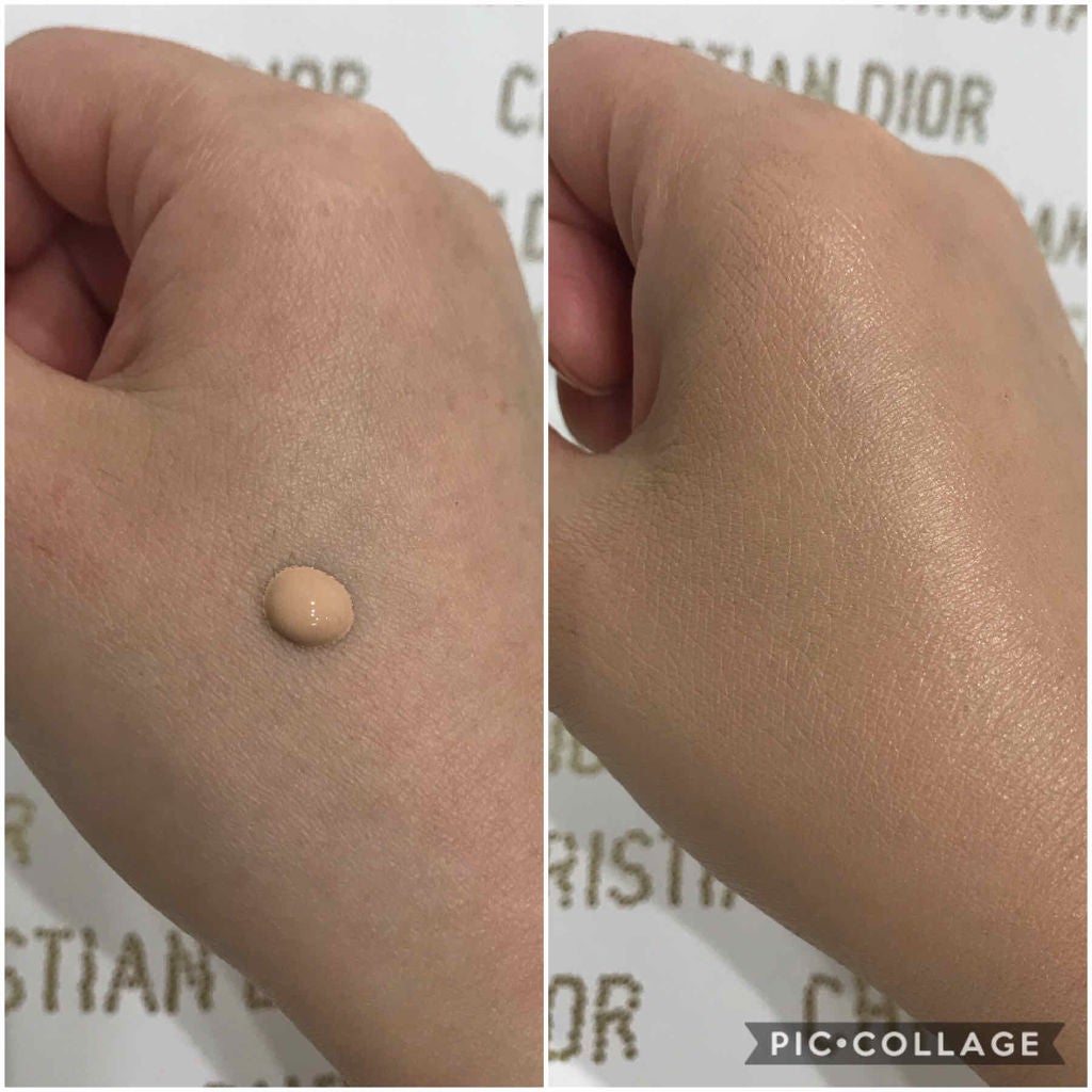【旧】ディオールスキン フォーエヴァー フルイド グロウ/Dior/リキッドファンデーションを使ったクチコミ(3枚目)