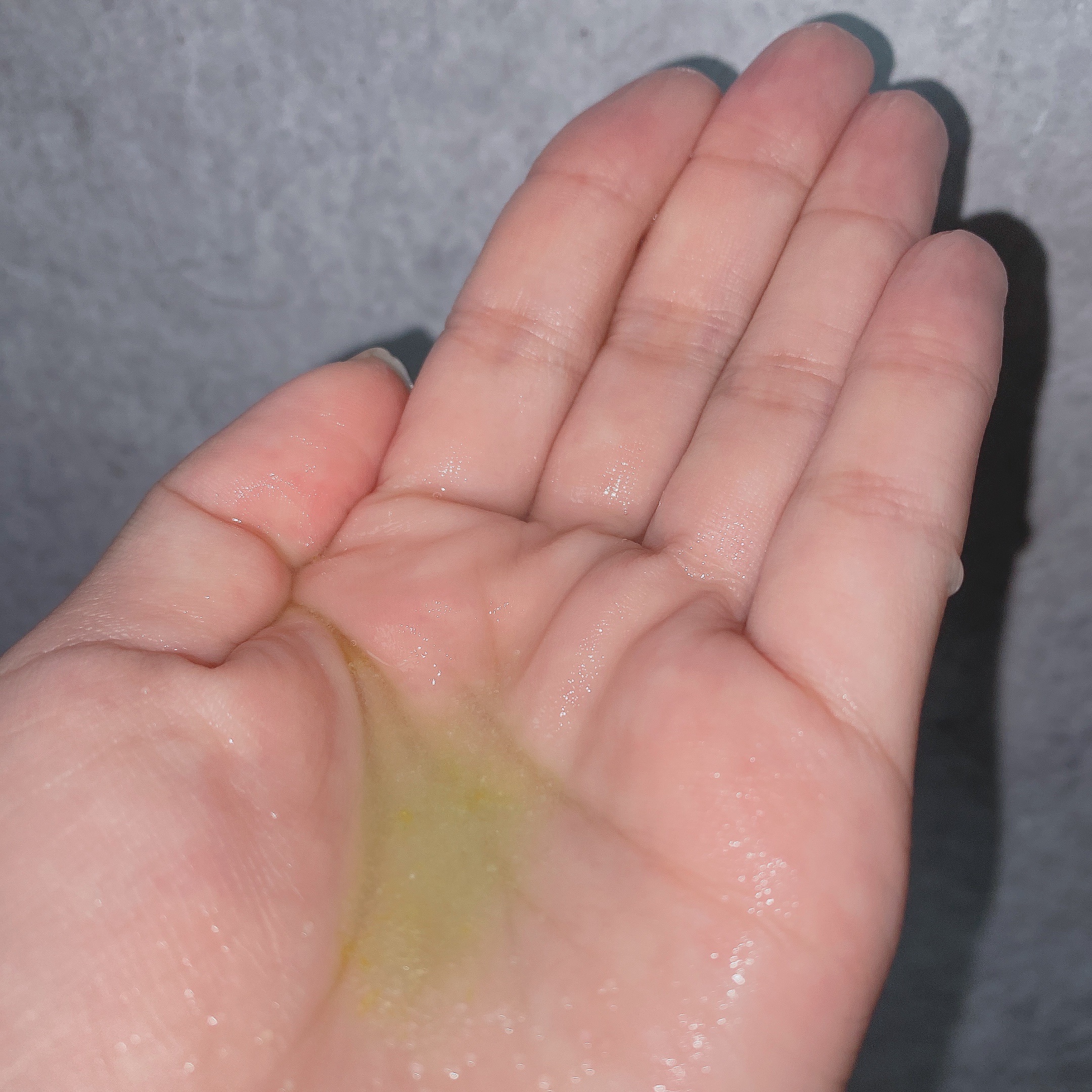 沖縄とろみ美容 パウダーウォッシュ シークヮーサーティー/FSGB/洗顔パウダーを使ったクチコミ（3枚目）