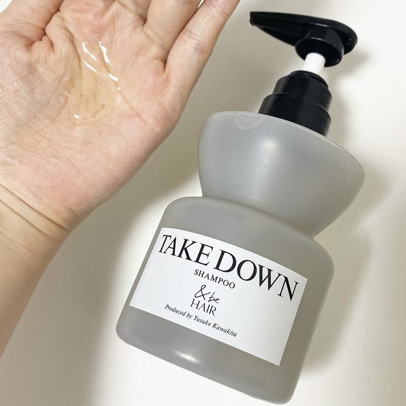 &be テイクダウンシャンプー/&be HAIR/市販シャンプーを使ったクチコミ（2枚目）