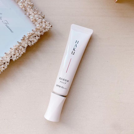 薬用 美白美容液ファンデ/HAKU/クリーム・エマルジョンファンデーションを使ったクチコミ(4枚目)