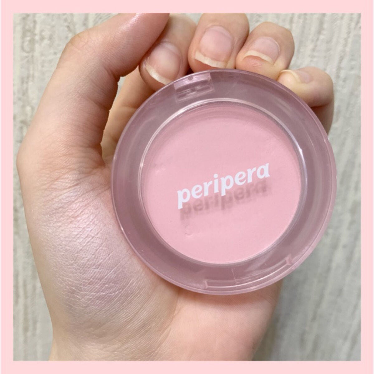 ピュア ブラッシュド サンシャイン チーク/PERIPERA/パウダーチークを使ったクチコミ(1枚目)