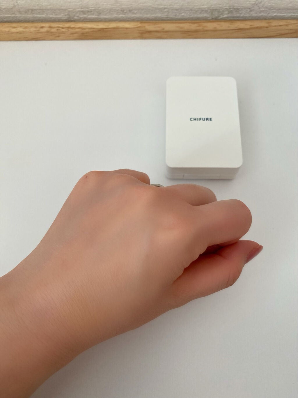 UV パウダー ファンデーション/ちふれ/パウダーファンデーションを使ったクチコミ(4枚目)