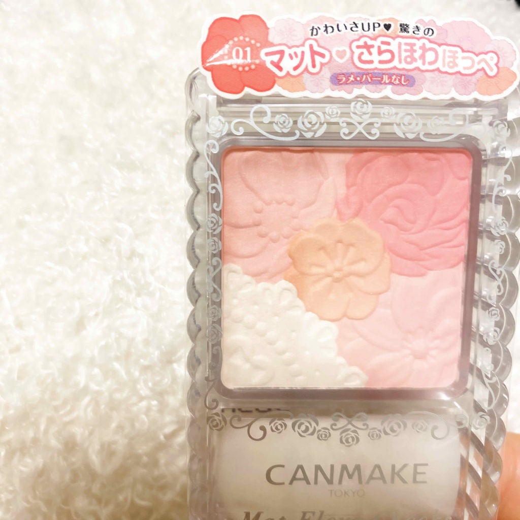 グロウフルールチークス/キャンメイク/パウダーチークを使ったクチコミ(2枚目)