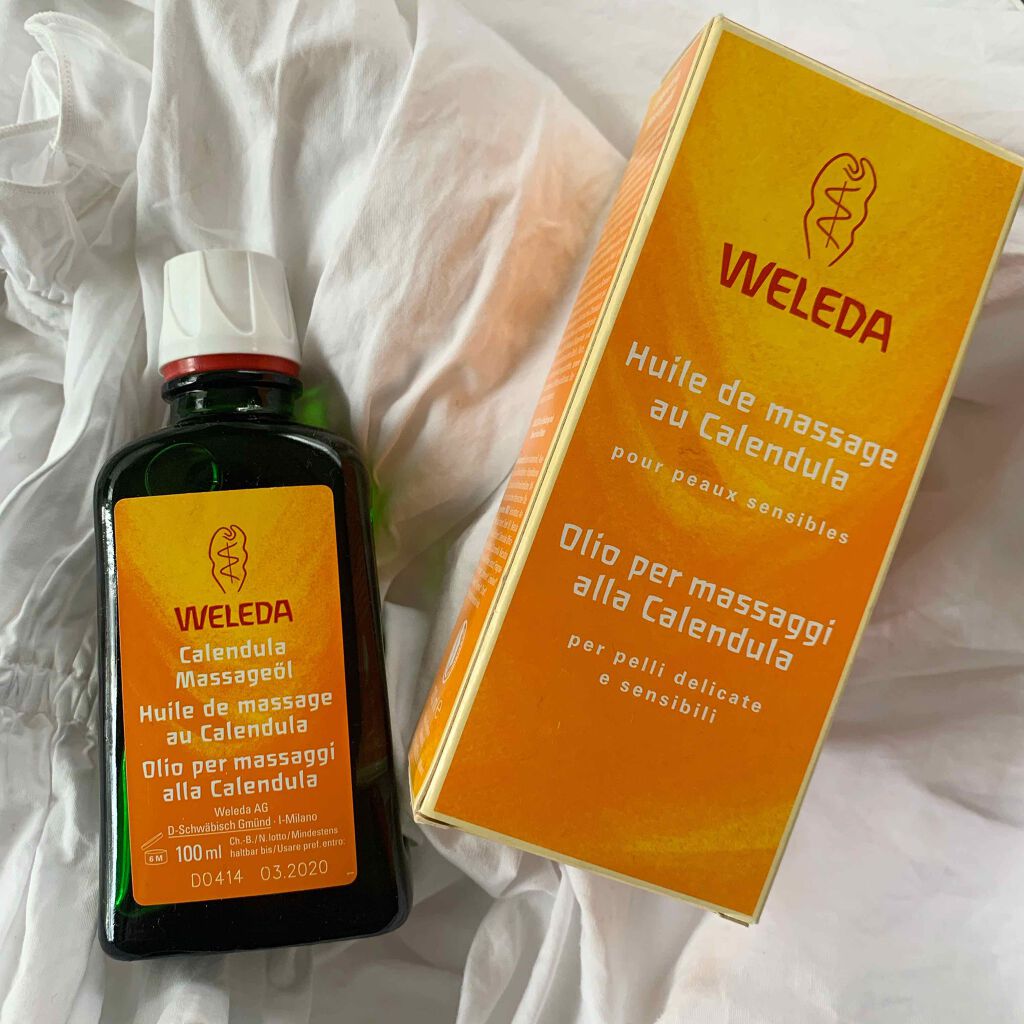 ぴょんた on LIPS 「最近はずっとWELEDAのボディーオイル使ってマッサージしてる..」(1枚目)