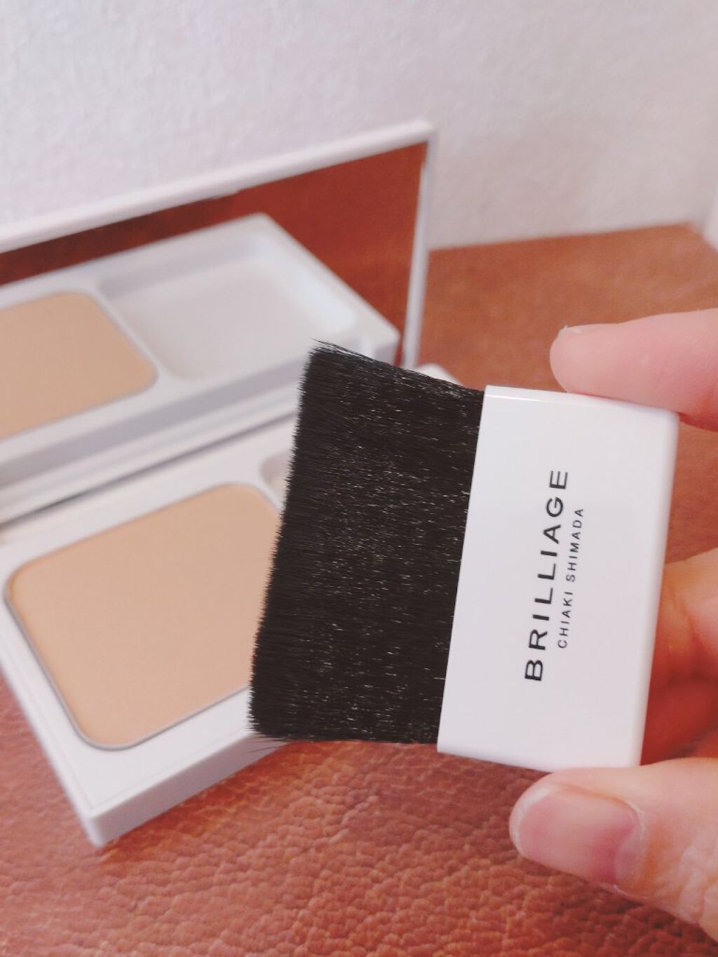 ブリリアージュ パウダリーファンデーション ソフトシャイニーのクチコミ「💎ブリリアージュ 
パウダリーファンデーション ソフトシャイニー

嶋田ちあきさんのブランド
.....」（2枚目）