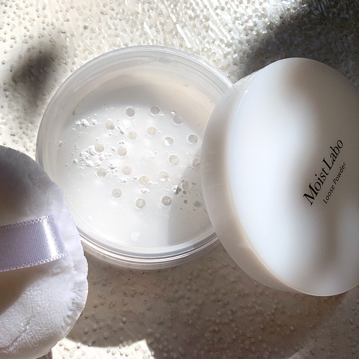 ルースパウダー<テカリ防止タイプ>/Moist Labo/ルースパウダーを使ったクチコミ(4枚目)